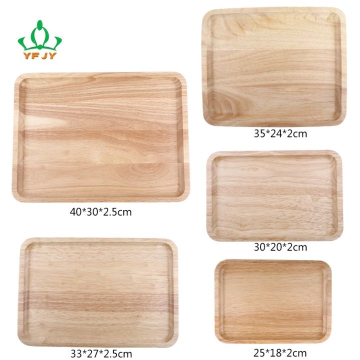 cod-yfjy-japanese-style-rubber-wooden-plate-home-dining-export-factory-direct-fruit-wholesale