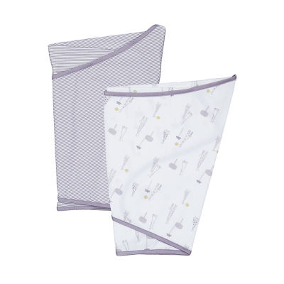 ผ้าห่อตัวเด็ก mothercare essential cotton grey swaddling blankets - 2 pack RA172