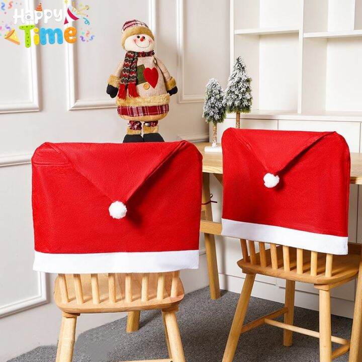 Christmas chair pads set of online 4