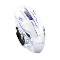 【Best value for money】 FV-W502 Mouse Komputer ไร้สาย6ปุ่ม ABS 2.4GHz เมาส์เงียบแบบชาร์จไฟได้สำหรับ