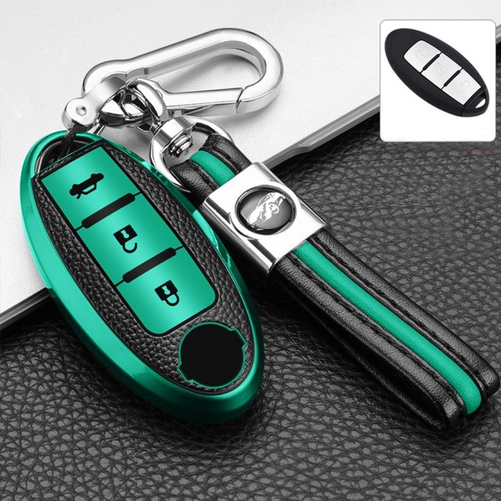 keychain-tpu-leather-car-key-cover-case-for-infiniti-for-nissan-qashqai-kicks-tiida-pathfinder-murano-note-juke-x-trail-xtrail