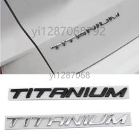 Hot New 3D Metal TITANIUM Car Rear Trunk Emblem Chrome Badge Sticker Decals for Ford Mondeo F-150 Ranger Focus Everest EcoSport Escort Escape Mustang Explorer DD6