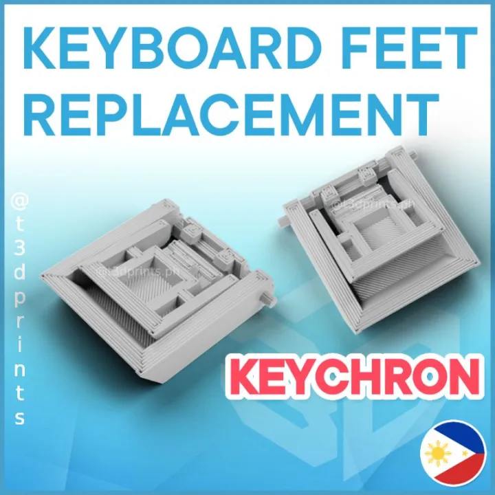 2pcs Keyboard Feet Leg Stand Replacement for Keychron mechanical