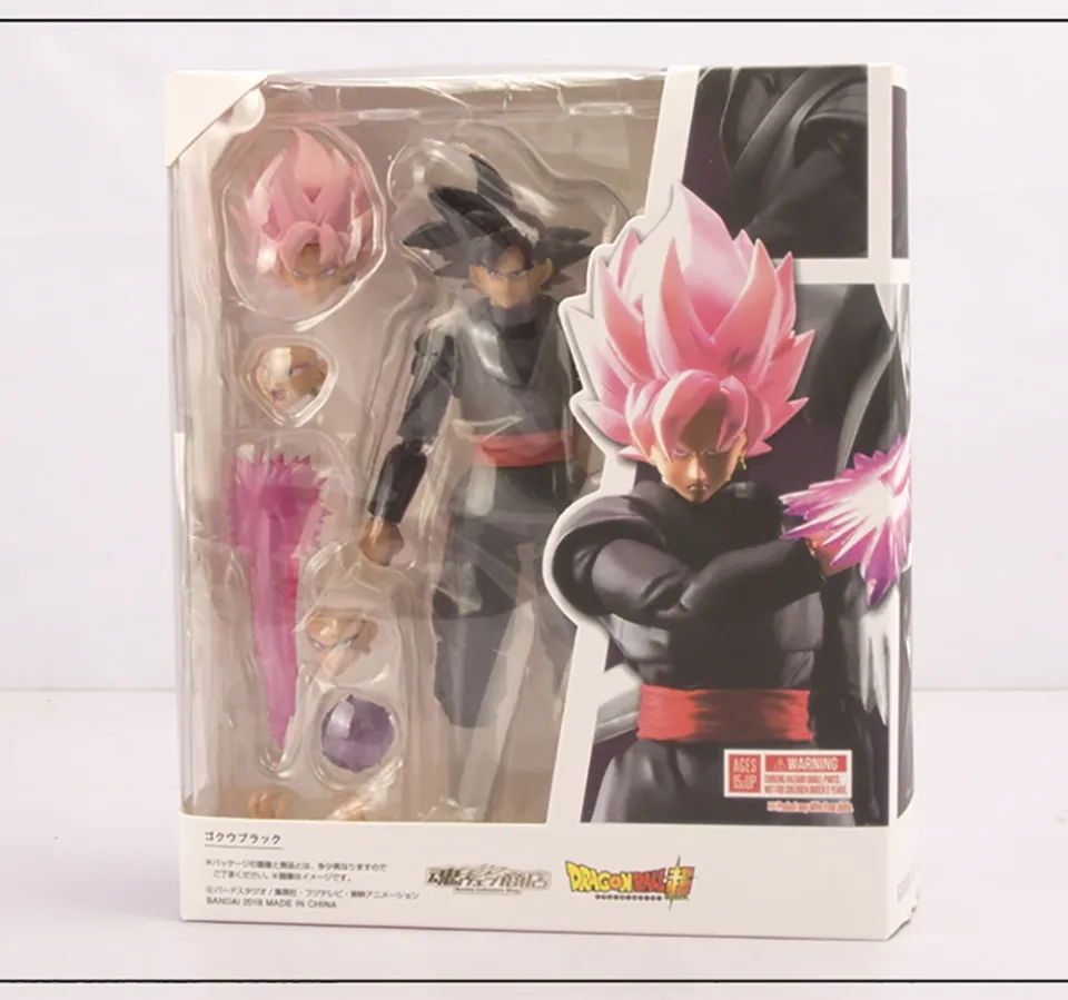 Boneco Zamasu Demoniacal Fit Goku Black Figuarts Potara