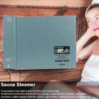 6KW ซาวน่า Steamer Steam Generator พร้อมคอนโทรลเลอร์จอแสดงผลดิจิตอลกันน้ำ