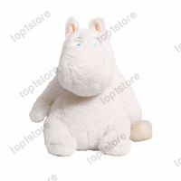 【ใหม่】 35CM sentado boneca Moomin boneca hipopótamo Bang Bang brinquedo de pelúcia calmante TOP1