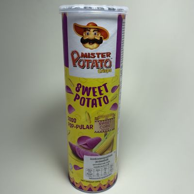 (1 ชิ้น) Mister Potato Crisps มัมเทศสีม่วงทอดกรอบ รสสวีทคอร์น ตรามิสเตอร์โปเตโต้ ขนาด 100กรัม