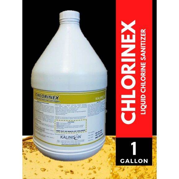 Favourable activity Kalinisan CHLORINEX 1 GALLON Liquid Chlorine