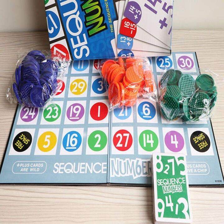 play-game-sequence-number-board-game