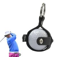 Portable Golf Ball Storage Bag Durable And Waterproof Mini Golf Holster Lightweight And Portable Leather Golf Sleeve For Golf