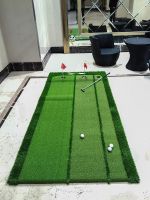 №▨❈ Indoor and outdoor golf practice device office slope green grass hole mini home putting fairway