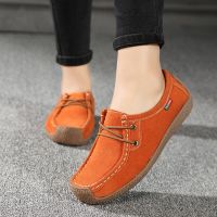 พร้อมส่ง Natalie Shoes Women Loafer Shoes Like Clarks Shoes