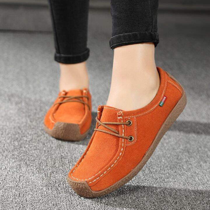 พร้อมส่ง-natalie-shoes-women-loafer-shoes-like-clarks-shoes