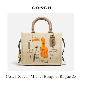 Coach x Michel Basquiat Signature Canteen Crossbody Bag Small Brown in  Canvas - US