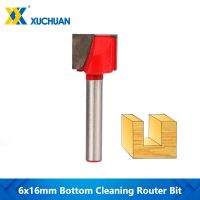 เราเตอร์ด้านล่างทำความสะอาดดอกสว่านทังสเตนคาร์ไบด์การกัดเราเตอร์ Cnc ตัดบิต6มม. ก้านหัวเจาะดอกกัดไม้ดอกสว่านสลัก