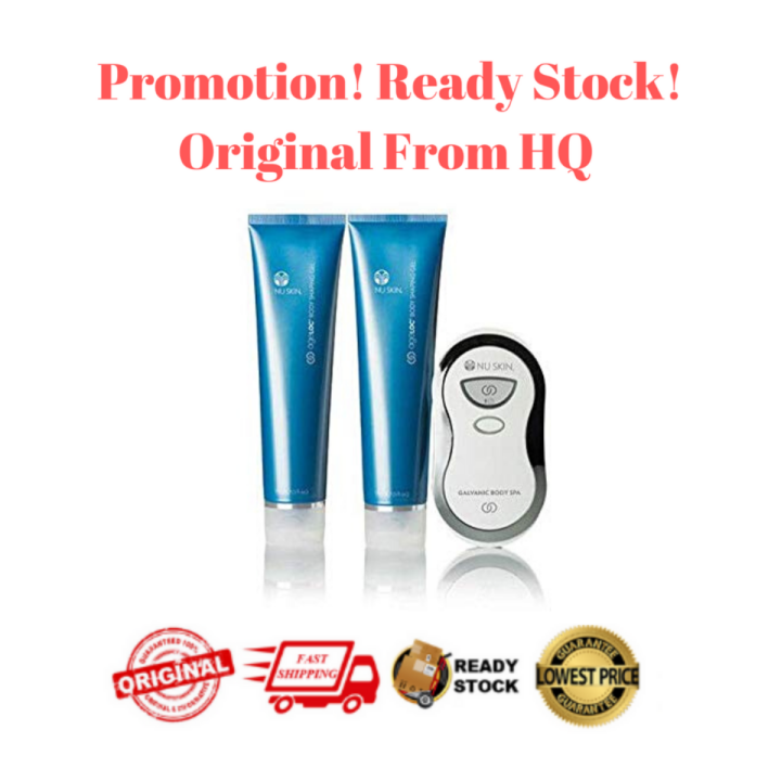 New Nuskin Nu Skin Galvanic Body Spa Pack Set (Galvanic Body Machine