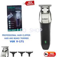 VGR V-171 PROFESSIONAL HAIR CLIPPER (HAIR AND BEARD TRIMMER) บัตตาเลี่ยนตัดแต่งทรงผมเด็กและผู้ใหญ่ รุ่นไร้สาย ตัดแต่งทรงผม ตกแต่งหนวด เครา โกนหนวด (Rechargeable)