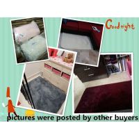 120*80CM Fluffy Rugs Anti-Skiding Shaggy Rug Dining Room Car Floor Mat