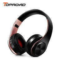 TOPROAD Portable Bluetooth Headphone Wireless Stereo Sound Headset Support FM Radio TF Solt AUX Handsfree