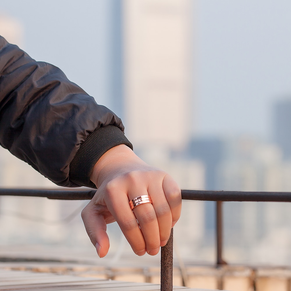 Pure Copper Magnetic Ring for Women Men Trend Health Energy Copper Men's Rings Open Cuff Adjustable Finger Ring Men