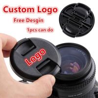 【Factory-direct】 Hayas Super Store 10Pcs Custom Logo40.5 49 52 55 58 62 67 72 77Mm Center Pinch Snap-On Cap Cover สำหรับเลนส์กล้องทั้งหมด