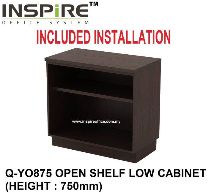 QUINN SERIES QYO875 OPEN SHELF LOW Lazada