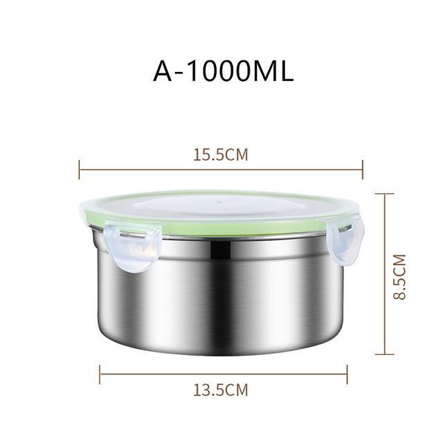 3pcs-304-stainless-steel-crisper-refrigerator-food-storage-box-with-lid-sealed-lunch-box-bento-cooking-box