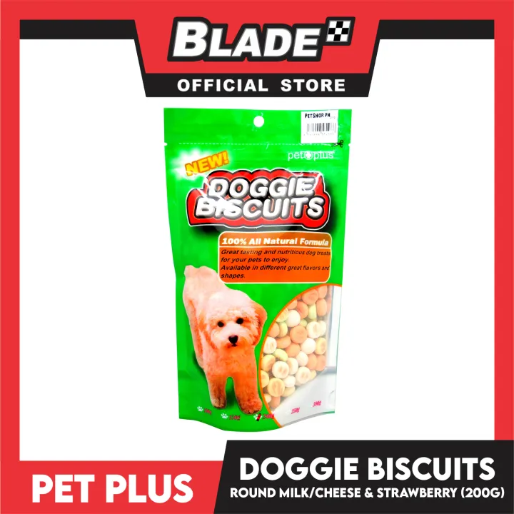 Pet Plus Round Doggie Biscuits 200g Dog Treats Lazada PH