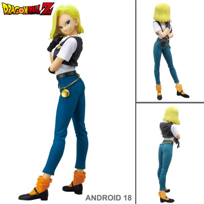 Figure ฟิกเกอร์ จากการ์ตูนเรื่อง Dragon Ball Gals Z ดราก้อนบอล เกลส์ แซต Android 18 มนุษย์จักรกล หมายเลข 18 Ver Anime ของสะสมหายาก อนิเมะ การ์ตูน มังงะ คอลเลกชัน ของขวัญ Gift จากการ์ตูนดังญี่ปุ่น New Collection Doll ตุ๊กตา manga Model โมเดล