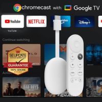 [ พร้อมส่ง ] Chromecast Gen4 with Google TV / Chromecast 3