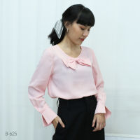 VERONIQA Blouse AM-B625 by AMILA ชีฟองชีราเม้นท์ แขนยาว FS20230619