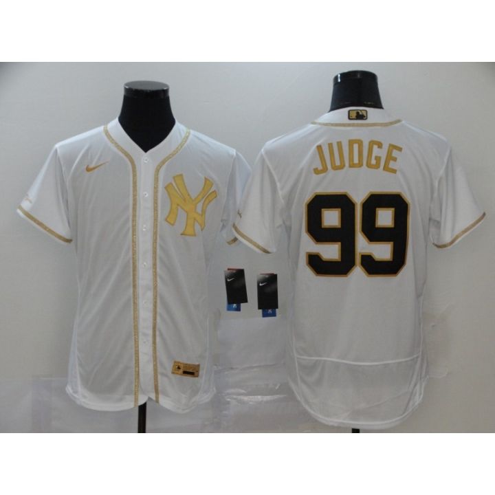 Aaron Judge Black & Gold New York Yankees Baseball Jersey