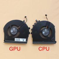 พัดลมระบายความร้อน GPU CPU สำหรับเล่นเกม HP Pavillion 17 CD 17 CD0022TX 17 CD0025TX 17 CD0010NR TPN เก็บความเย็น C142 L56873 001