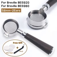 M-98สำหรับ Breville ที่ใส่ตัวกรองกาแฟ BES980 BES920 58มม. อะไหล่เครื่องทำกาแฟเอสเปรสโซ่แบบพกพาก้นลึกอุปกรณ์เสริม Breville