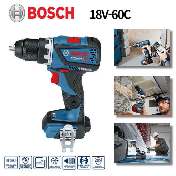 Bosch Gsr V C Professional Brushless Cordless Drill Driver V Li