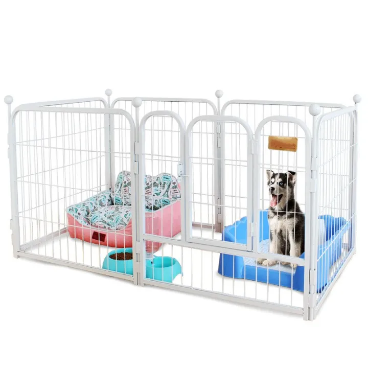 Dog cage, Dog fence, Adjustable Dog playpen (70*80cm/pcs×6), expandable