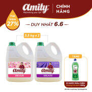 Combo 2 Can Nước lau sàn AMITY 3.5Kg Can - Nhiều Mùi Hương