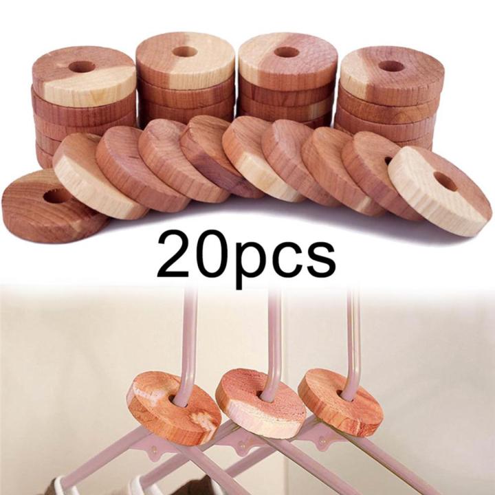 20pcs-wardrobe-drawer-air-fresher-moth-repellent-mini-round-cedars-wood-block-wood-ring-piece-insect-repellent-camphor-moth-ball