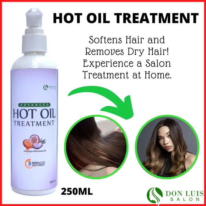 100% EFFECTIVE] Don Luis Salon Advance Hot Oil Treatment for Dry Hair  Damage for Colored
