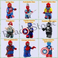 【hot sale】 ↂ☃♂ B02 LEGO compatible toys Marvel Spider-Man Childrens toys Doll Building blocks