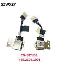 SZWXZY Origina For Dell Latitude 11 3150 3160 CN-08TJD5 08TJD5 8TJD5 450.02106.1001 Laptop AC DC Power Jack Socket