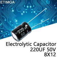 10PCS/LOT 220UF50V 50V220UF 8*12 8X12 Electrolytic Capacitor 50V 220UF WATTY Electronics