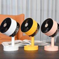 Yase USB Desktop Small Fan New Men And Women Simple Stepless Variable Speed Summer Office Desktop Small Electric Fan 【JUNE】