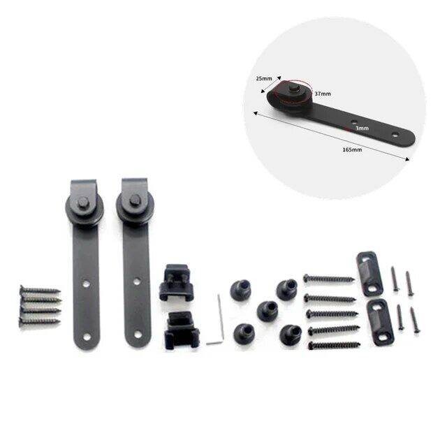 Door Sliding Barn Household Working Wood Doors Track Hardware Interior