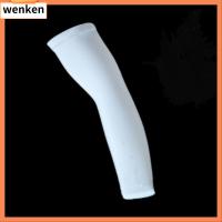 WENKEN 1Pair สายต่อสายไฟ ถุงมือป้องกันการบาด ถุงมือสำหรับเด็ก สีดำสีดำ ตัดต้านทาน ป้องกันการเจาะทะลุ แขนป้องกันแขน อุตสาหกรรมการก่อสร้าง