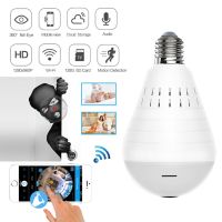 LED Light Camera 960P Wireless Panoramic Home Security WiFi CCTV Fisheye Bulb Lamp IP Camera 360 Degree Home Security