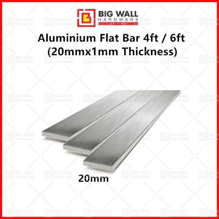 Aluminium Flat Bar 2ft 3ft 4ft 5ft (Big Wall Hardware) Lazada PH