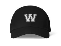 หมวก W หมวกแก๊ป สกรีน ตัวอักษร W เบสบอล กันแดด ผู้ชาย ผู้หญิง เด็ก แฟชั่น