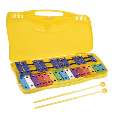 Colorful 25 Notes Glockenspiel Xylophone Percussion Rhythm Musical Educational Teaching Instrument Toy 8-Note Xylophone