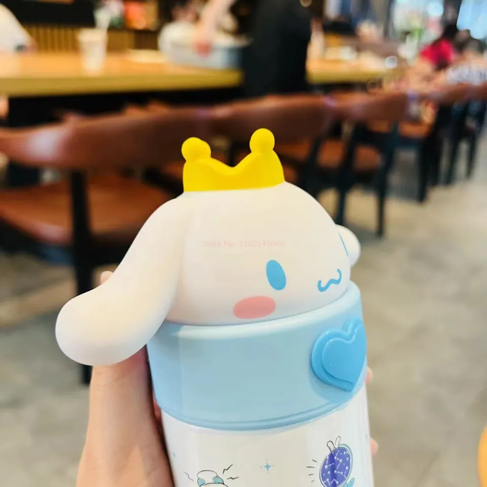 Kawaii Sanrio Portable 350ml Thermos Cinnamoroll Kuromi Insulated Wate –  Logan's Toy Chest